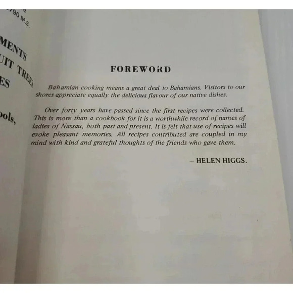 Bahamian Cook Book : Eleventh Edition Nassau 1970, Recipes By Ladies of Nassau - Picture 5 of 16